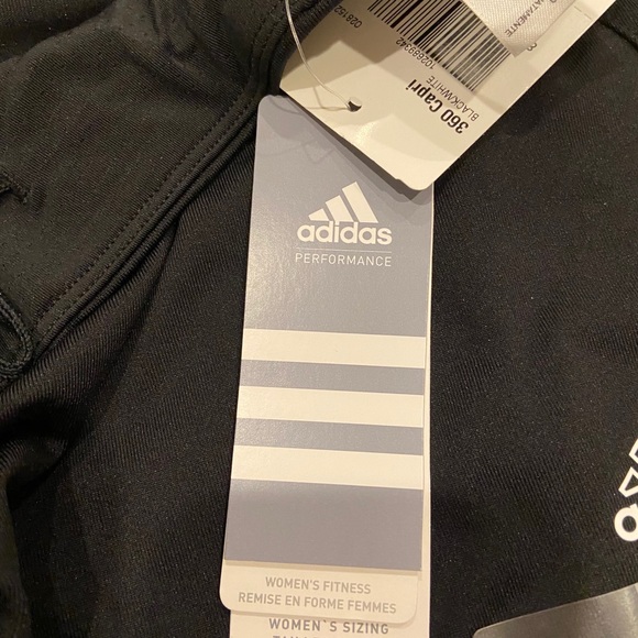 adidas Women’s 360 Capri size L NWT - Picture 3 of 9